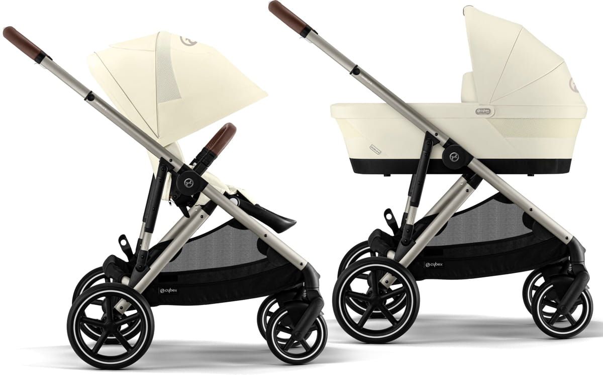 Cybex Gazelle S Taupe Frame + Cot 2023 Seashell Beige + u nás 3 ROČNÁ ZÁRUKA ⭐⭐⭐⭐⭐