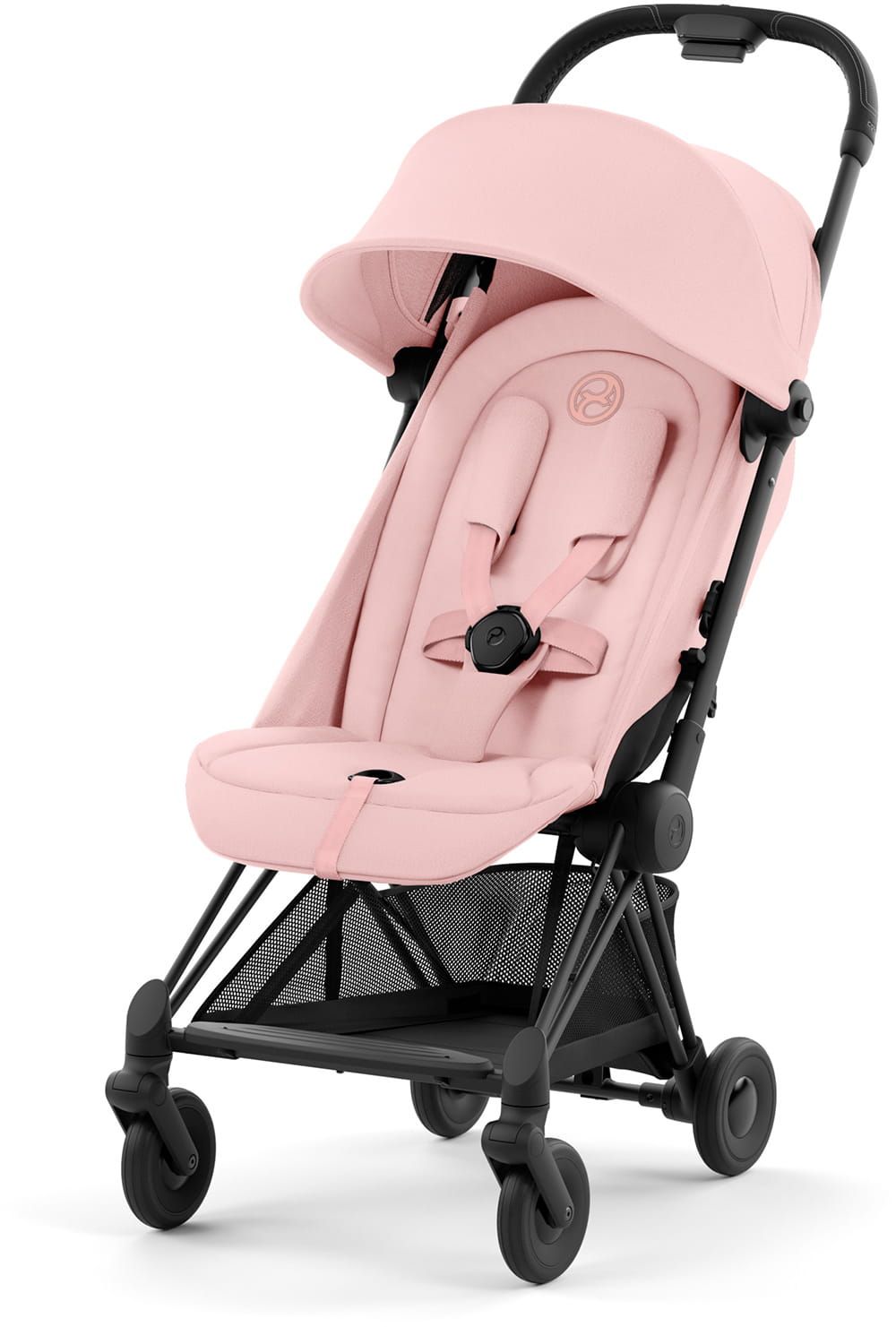 Cybex Coya Matt Black Peach Pink 2024 + u nás ZÁRUKA 3 ROKY ⭐⭐⭐⭐⭐