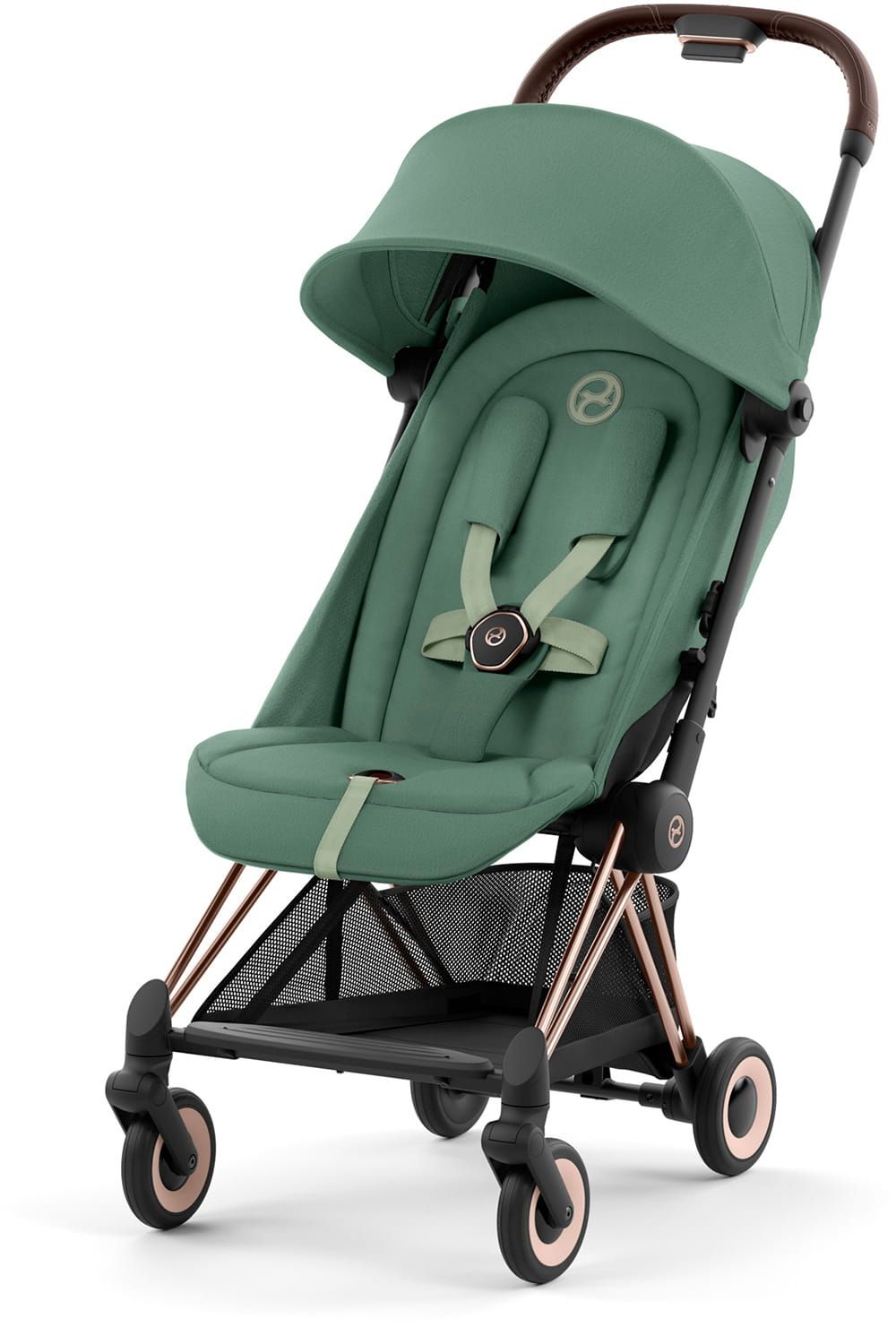 Cybex Coya Rose Gold Leaf Green 2024 + u nás ZÁRUKA 3 ROKY ⭐⭐⭐⭐⭐