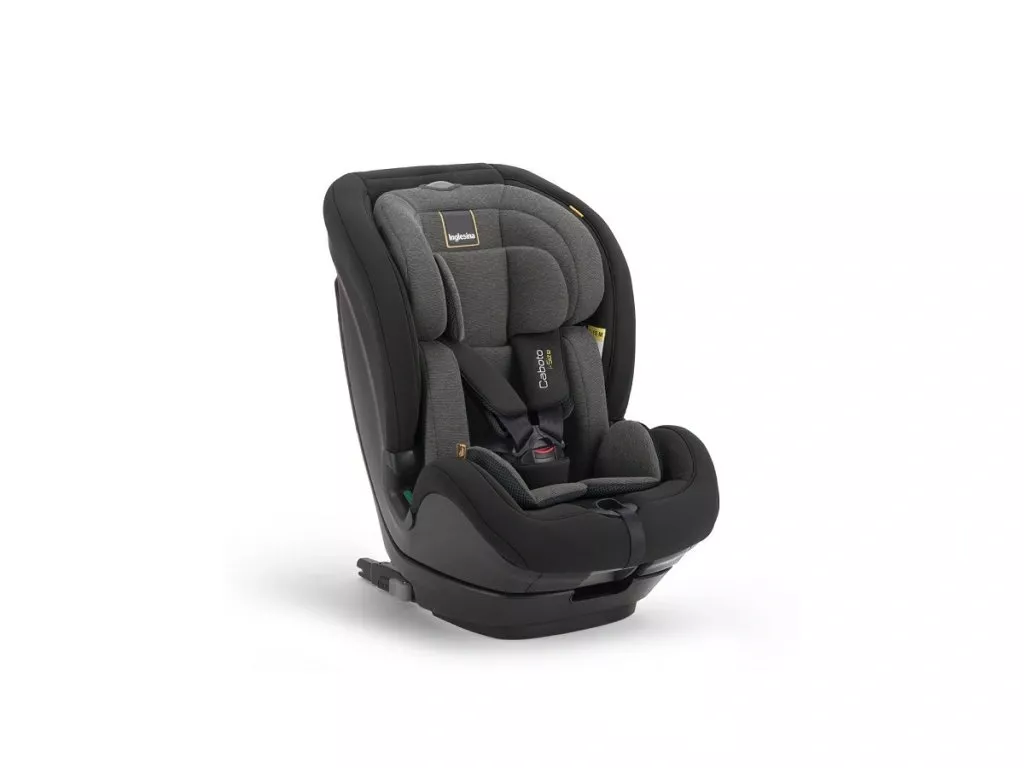 Inglesina Caboto i-Size Vulcan Black 2024 + u nás 3 ROČNÁ ZÁRUKA a VRECKÁR ZADARMO ⭐⭐⭐⭐⭐