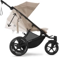 Cybex Avi Spin ⭐⭐⭐⭐⭐ Almond Beige 2025 + u nás ZÁRUKA 3 ROKY