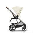 Cybex Balios S Lux TPE + Cot S Lux Seashell Beige 2025 ⭐⭐⭐⭐⭐ + u nás ZÁRUKA 3 ROKY