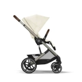 Cybex Balios S Lux TPE + Cot S Lux Seashell Beige 2025 ⭐⭐⭐⭐⭐ + u nás ZÁRUKA 3 ROKY