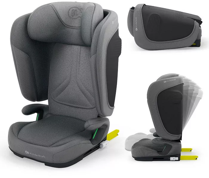 Kinderkraft Unity 2 i-Size Grey 2025 + u nás ZÁRUKA 3 ROKY a VRECKÁR ZADARMO ⭐⭐⭐⭐⭐