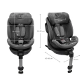 Kinderkraft Xrider 2 i-size 360° 2025 ⭐⭐⭐⭐⭐ Grey + u nás ZÁRUKA 3 ROKY a VRECKÁR ZADARMO