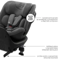 Kinderkraft Xrider 2 i-size 360° 2025 ⭐⭐⭐⭐⭐ Grey + u nás ZÁRUKA 3 ROKY a VRECKÁR ZADARMO