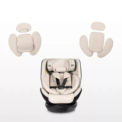 Caretero Lumi i-Size 2025 ⭐⭐⭐⭐⭐ Beige + u nás ZÁRUKA 3 ROKY a VRECKÁR ZADARMO