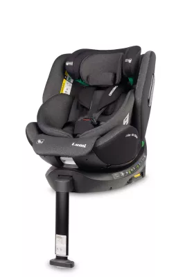 Caretero Lumi i-Size 2025 ⭐⭐⭐⭐⭐ Dark Grey + u nás ZÁRUKA 3 ROKY a VRECKÁR ZADARMO
