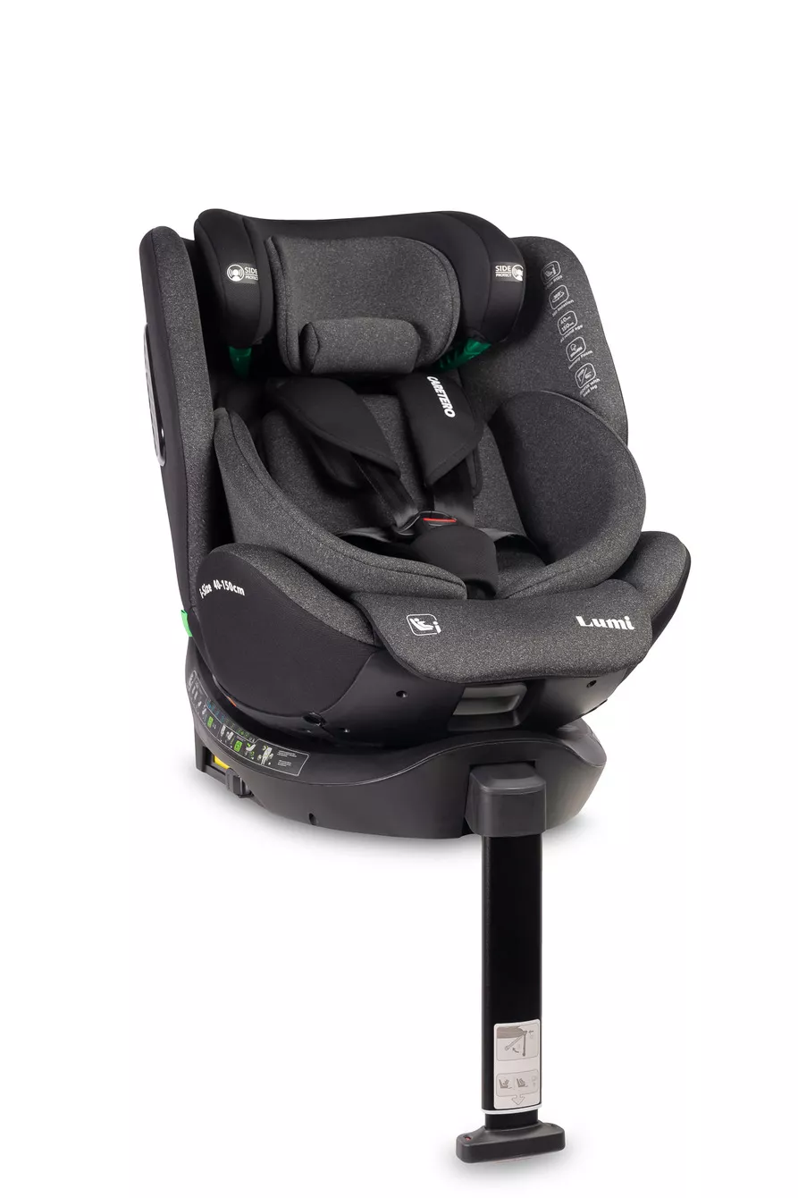 Caretero Lumi i-Size 2025 ⭐⭐⭐⭐⭐ Dark Grey + u nás ZÁRUKA 3 ROKY a VRECKÁR ZADARMO