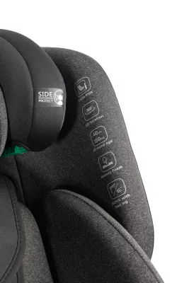 Caretero Lumi i-Size 2025 ⭐⭐⭐⭐⭐ Dark Grey + u nás ZÁRUKA 3 ROKY a VRECKÁR ZADARMO