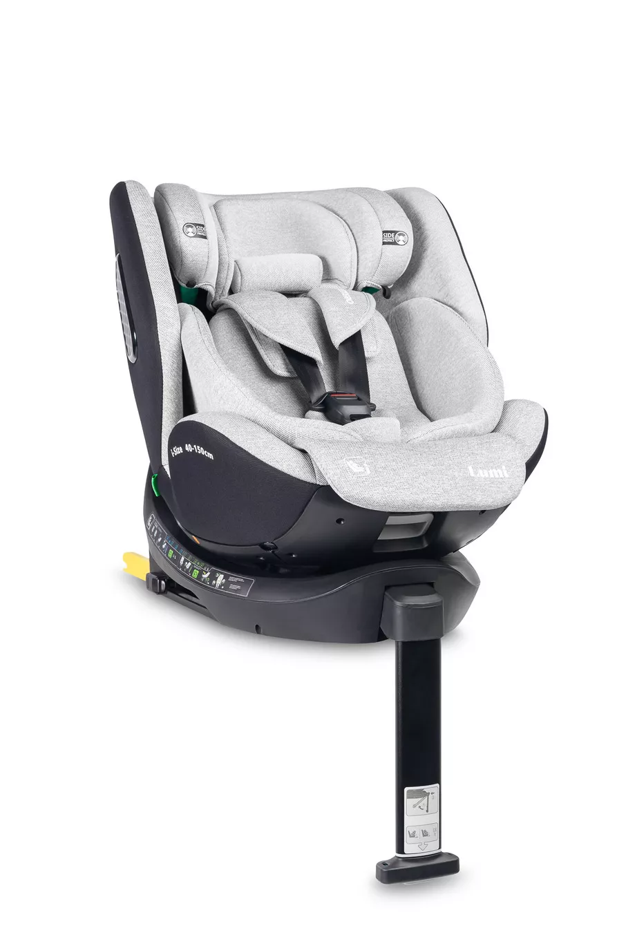 Caretero Lumi i-Size 2025 ⭐⭐⭐⭐⭐ Light Grey + u nás ZÁRUKA 3 ROKY a VRECKÁR ZADARMO
