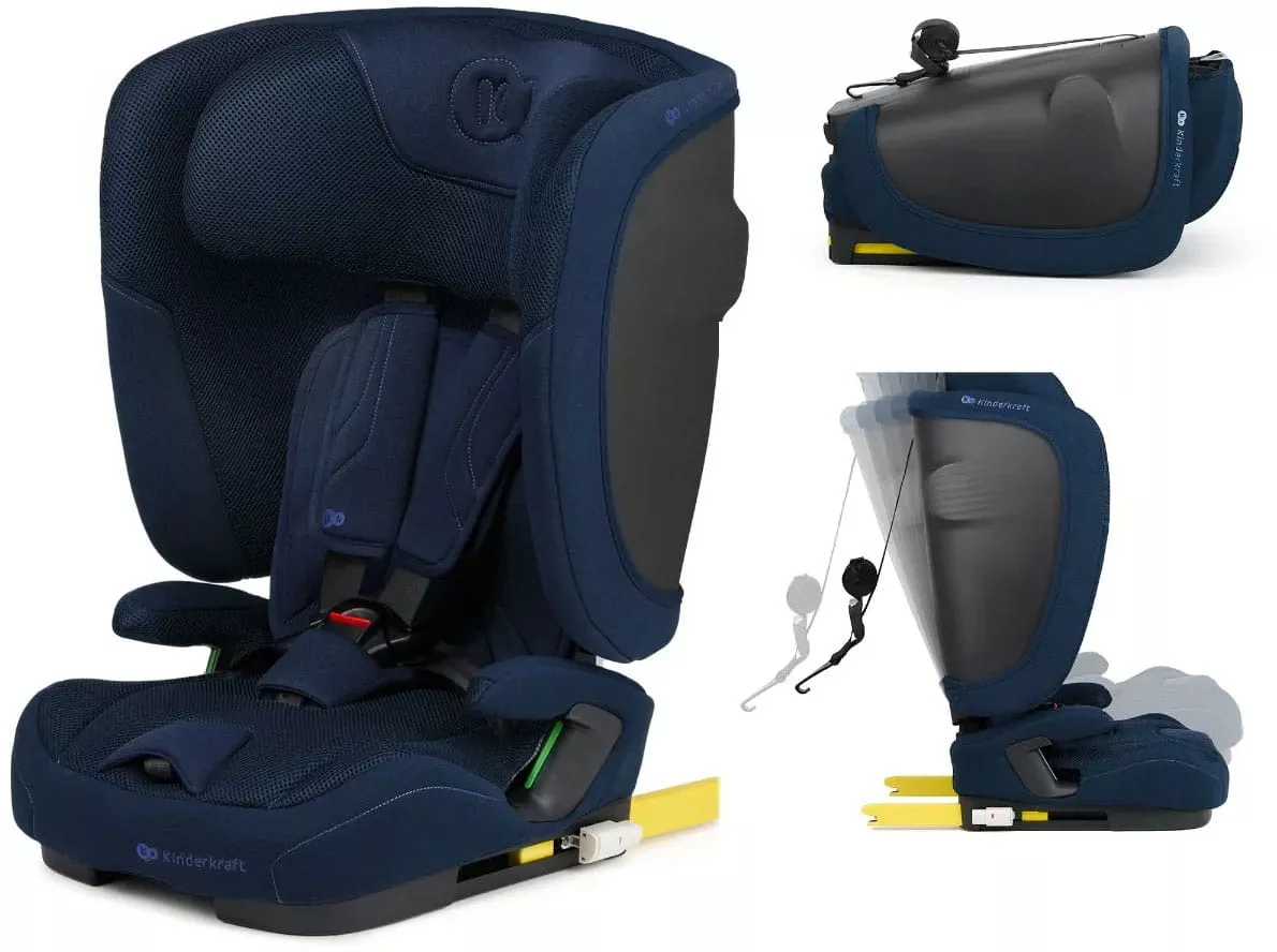 Kinderkraft Fix2Go i-Size ⭐⭐⭐⭐⭐ Navy 2025 + u nás ZÁRUKA 3 ROKY a VRECKÁR ZADARMO