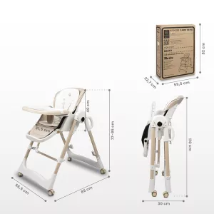 Caretero Nesto ⭐⭐⭐⭐⭐ Beige + u nás ZÁRUKA 3 ROKY